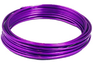 FIL D'ALUMINIUM EN ANNEAUX
