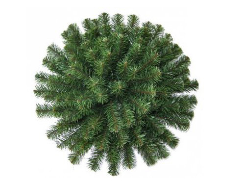 Fabricant de fleurs de couronnes d'arbres de Noël artificiels profilés en fil d'acier décoratif de couleur en Pologne